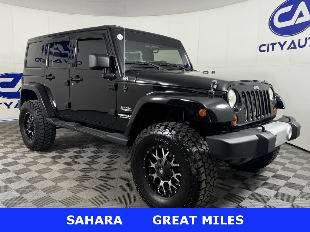 used 2012 Jeep Wrangler Unlimited car, priced at $18,995