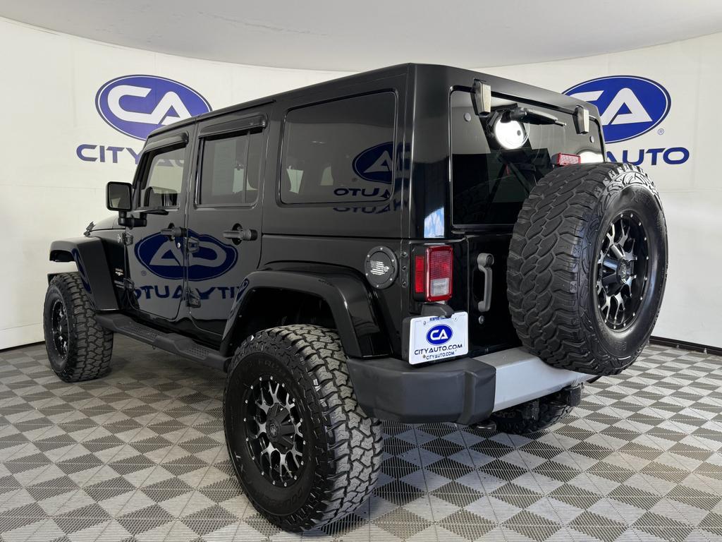 used 2012 Jeep Wrangler Unlimited car, priced at $18,995