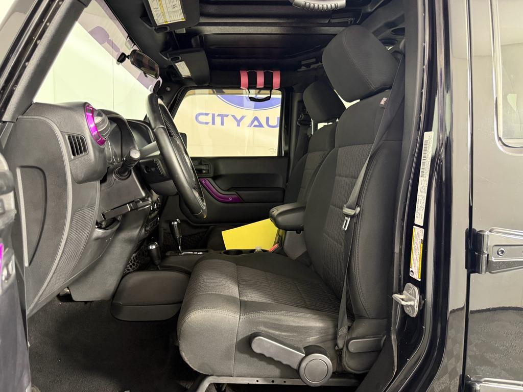 used 2012 Jeep Wrangler Unlimited car, priced at $18,995