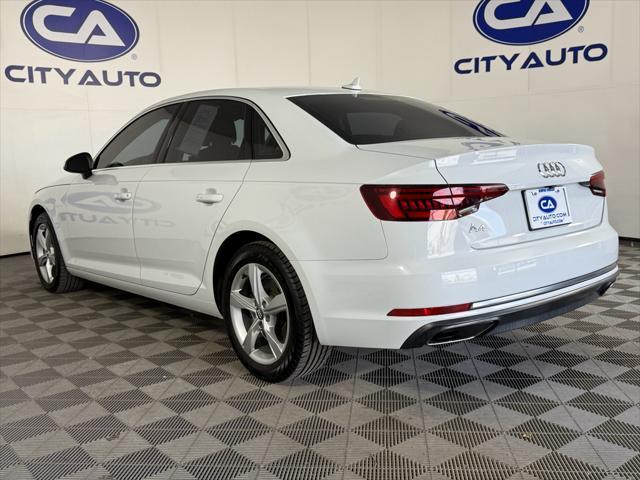 used 2019 Audi A4 car, priced at $20,000