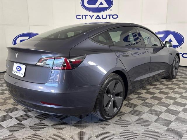 used 2021 Tesla Model 3 car, priced at $25,000