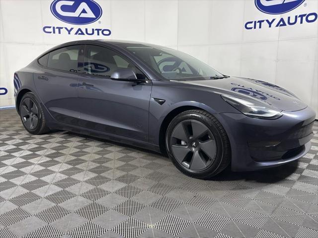 used 2021 Tesla Model 3 car, priced at $25,000