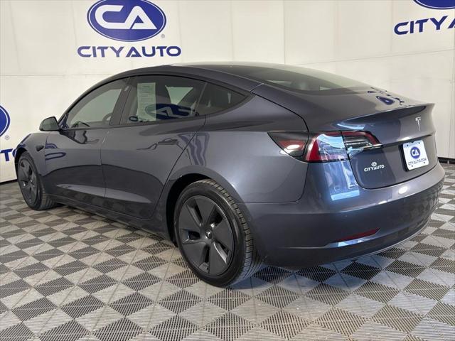 used 2021 Tesla Model 3 car, priced at $25,000