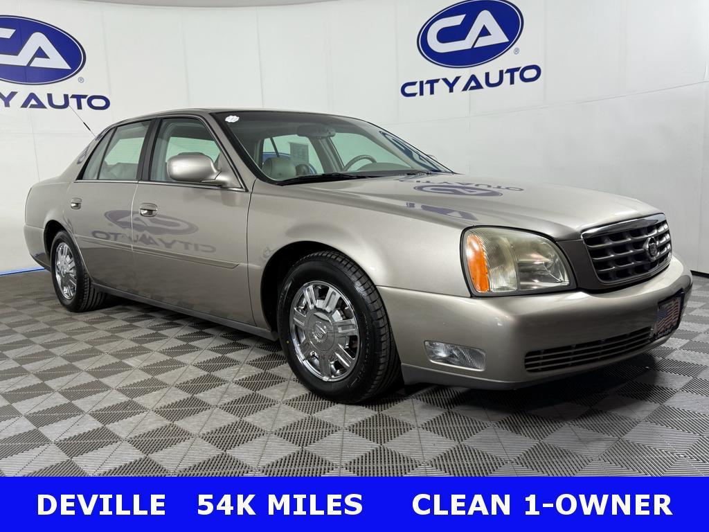 used 2003 Cadillac DeVille car, priced at $10,995