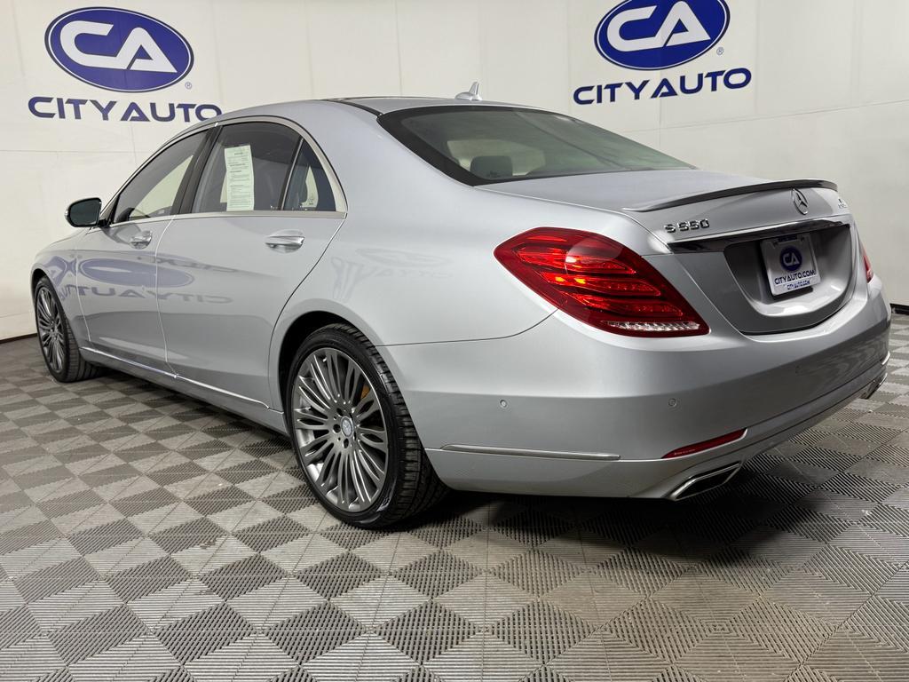 used 2015 Mercedes-Benz S-Class car, priced at $25,000