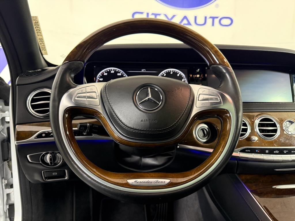 used 2015 Mercedes-Benz S-Class car, priced at $25,000