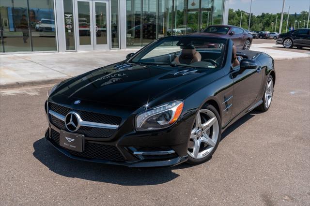 used 2015 Mercedes-Benz SL-Class car, priced at $31,490