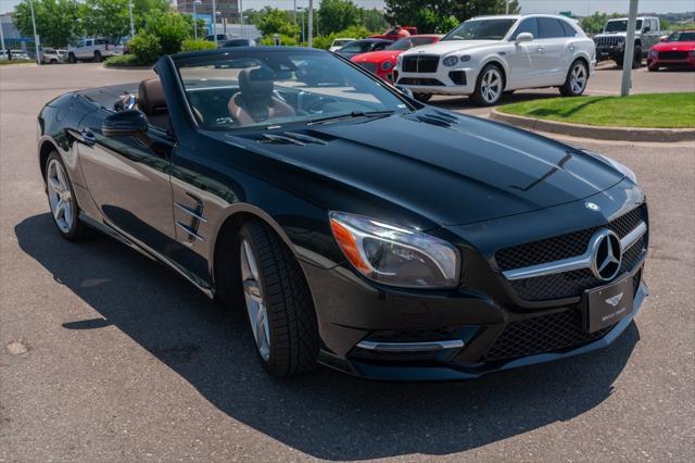used 2015 Mercedes-Benz SL-Class car, priced at $31,490