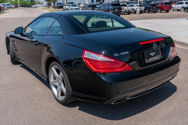 used 2015 Mercedes-Benz SL-Class car, priced at $31,490