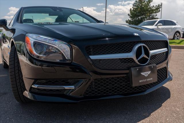 used 2015 Mercedes-Benz SL-Class car, priced at $31,490