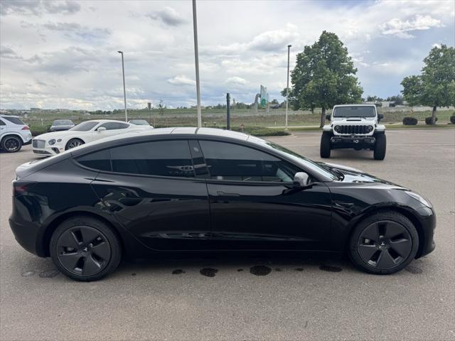 used 2022 Tesla Model 3 car, priced at $24,999