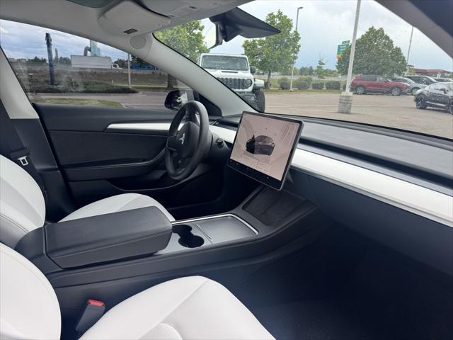 used 2022 Tesla Model 3 car, priced at $24,999