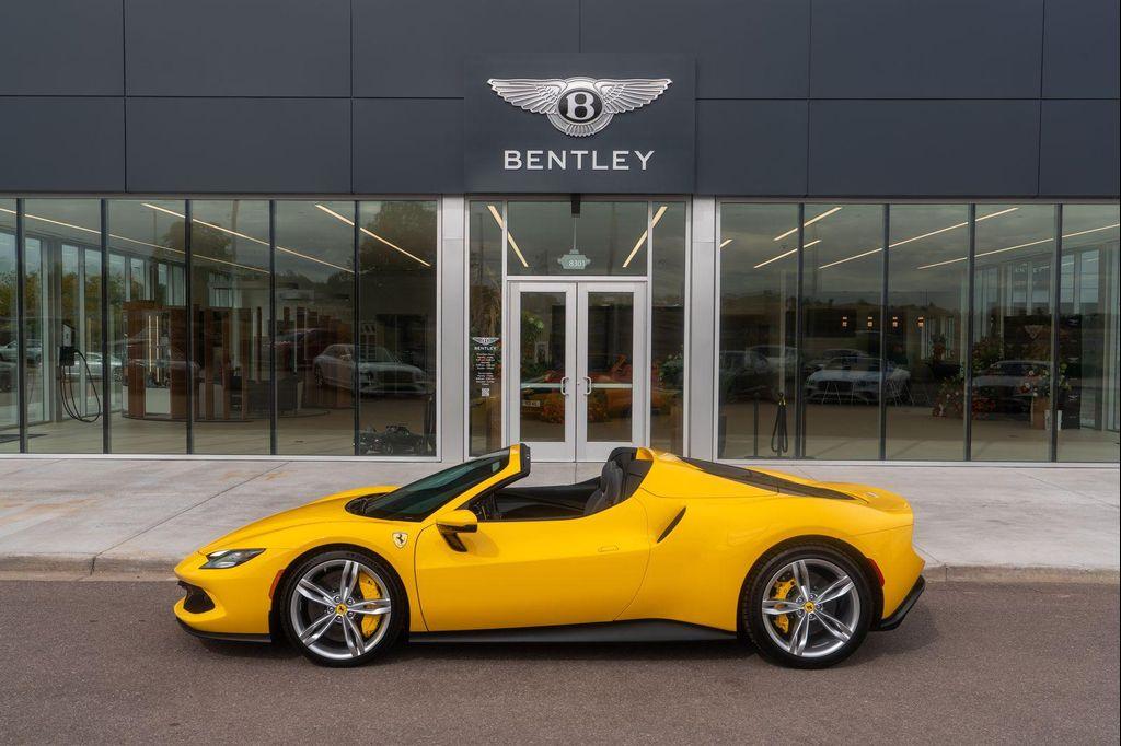 used 2024 Ferrari 296 GTS car, priced at $419,900