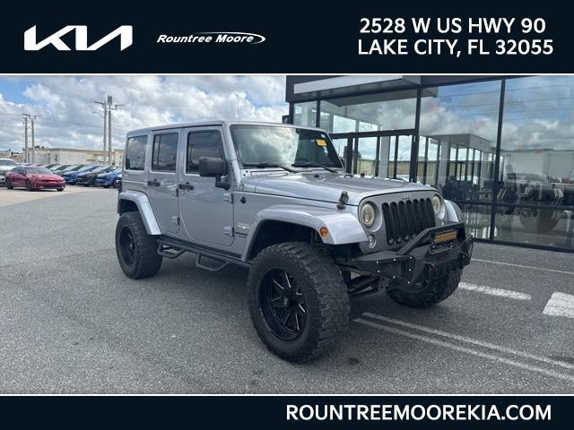 used 2015 Jeep Wrangler Unlimited car, priced at $16,850