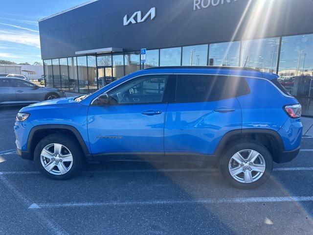 used 2022 Jeep Compass car, priced at $21,068