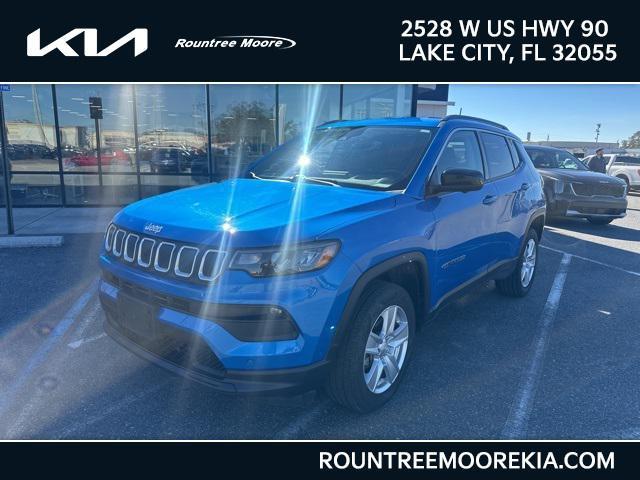 used 2022 Jeep Compass car, priced at $21,068