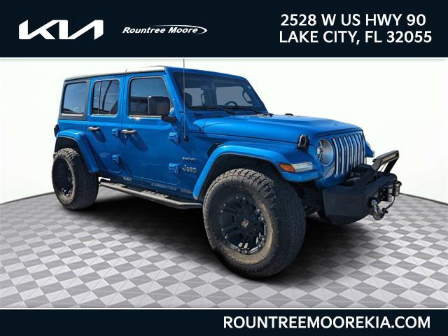 used 2021 Jeep Wrangler Unlimited 4xe car, priced at $29,775