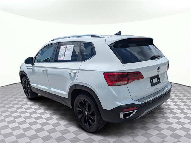 used 2022 Volkswagen Taos car, priced at $18,177
