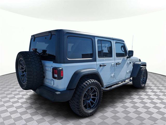 used 2020 Jeep Wrangler Unlimited car, priced at $28,109