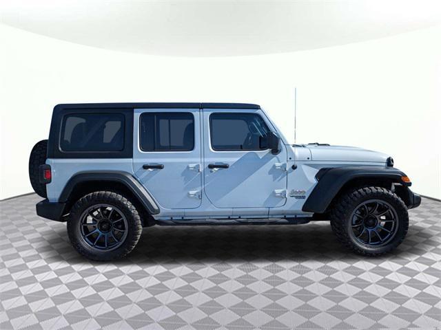 used 2020 Jeep Wrangler Unlimited car, priced at $28,109