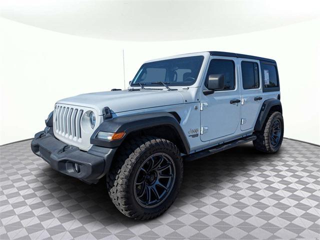 used 2020 Jeep Wrangler Unlimited car, priced at $28,109