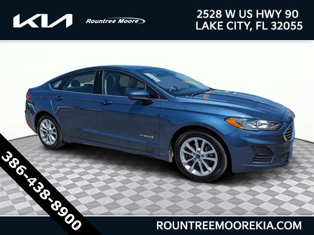 used 2019 Ford Fusion Hybrid car, priced at $14,178