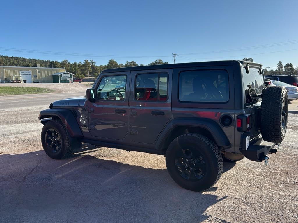 used 2021 Jeep Wrangler car, priced at $33,970