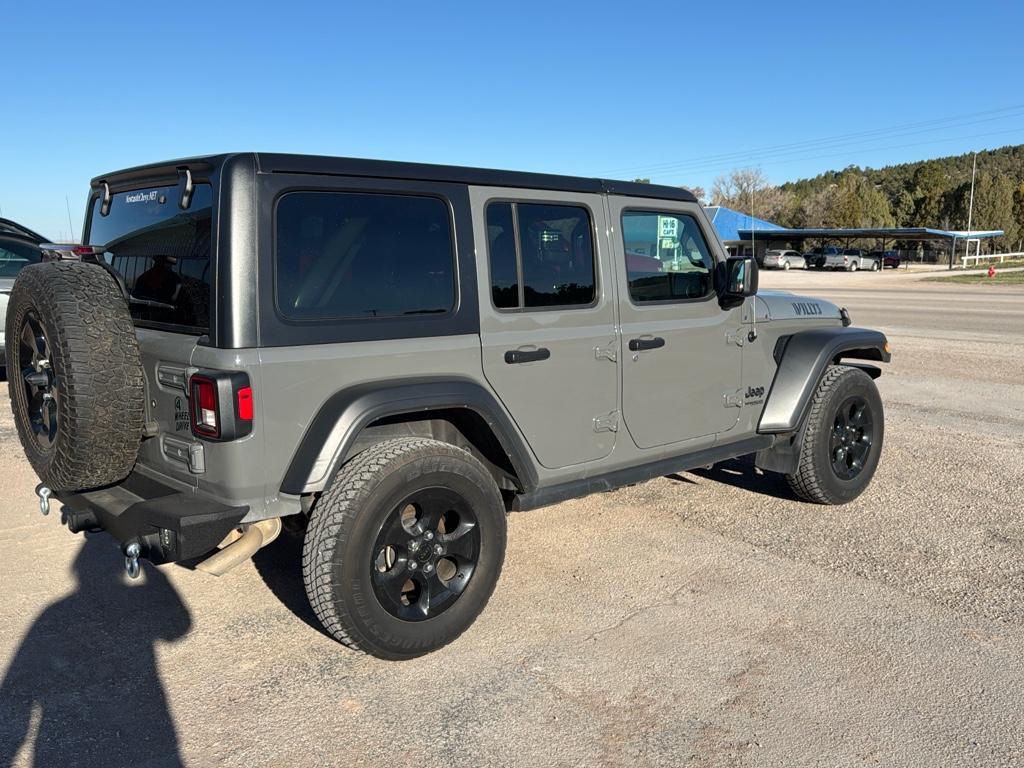 used 2021 Jeep Wrangler car, priced at $33,970