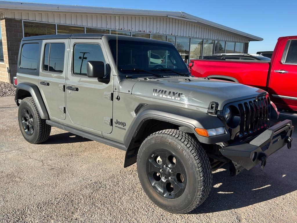 used 2021 Jeep Wrangler car, priced at $33,970