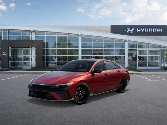 new 2025 Hyundai Elantra N car, priced at $36,314