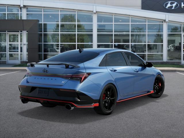 new 2025 Hyundai Elantra N car, priced at $34,881