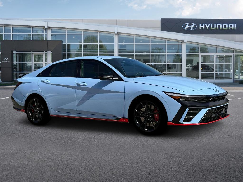 new 2025 Hyundai Elantra N car, priced at $34,881