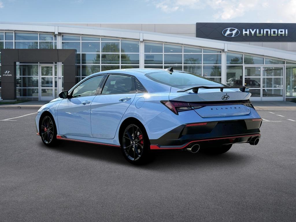 new 2025 Hyundai Elantra N car, priced at $34,881