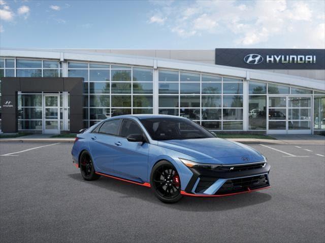 new 2025 Hyundai Elantra N car, priced at $34,881