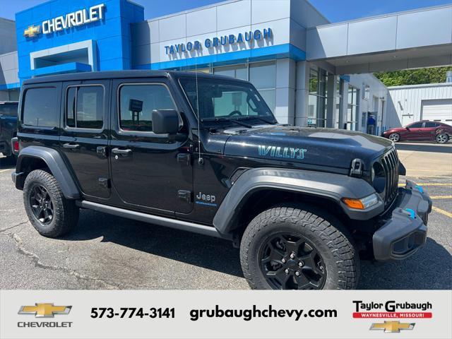 used 2023 Jeep Wrangler 4xe car, priced at $30,979