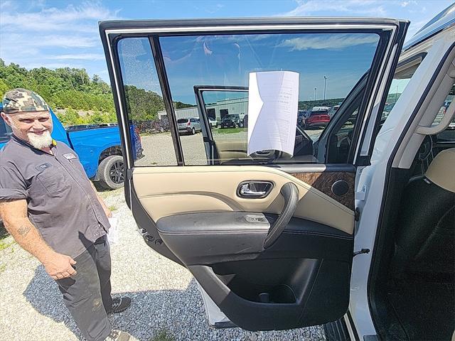 used 2021 INFINITI QX80 car, priced at $33,980