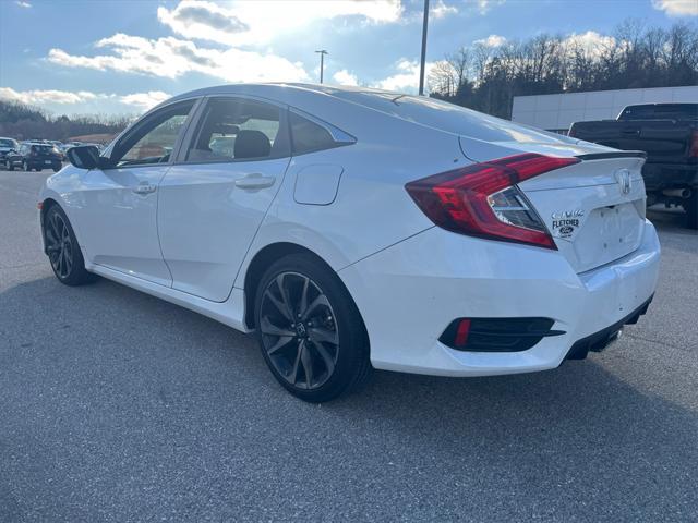 used 2021 Honda Civic car, priced at $20,580