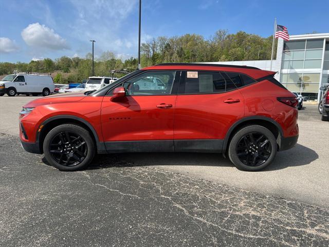 used 2022 Chevrolet Blazer car, priced at $24,480