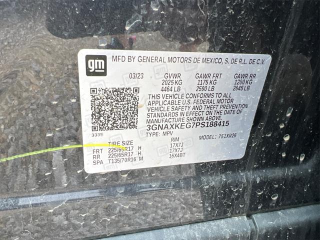 used 2023 Chevrolet Equinox car, priced at $21,580