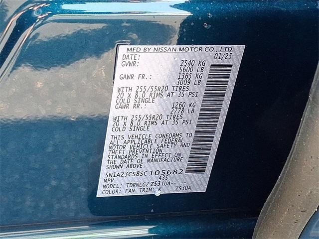 new 2025 Nissan Murano car, priced at $49,140