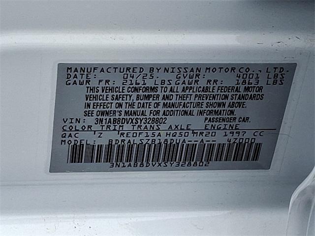new 2025 Nissan Sentra car, priced at $29,430