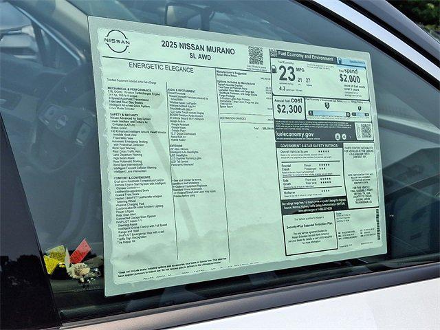 new 2025 Nissan Murano car, priced at $43,840