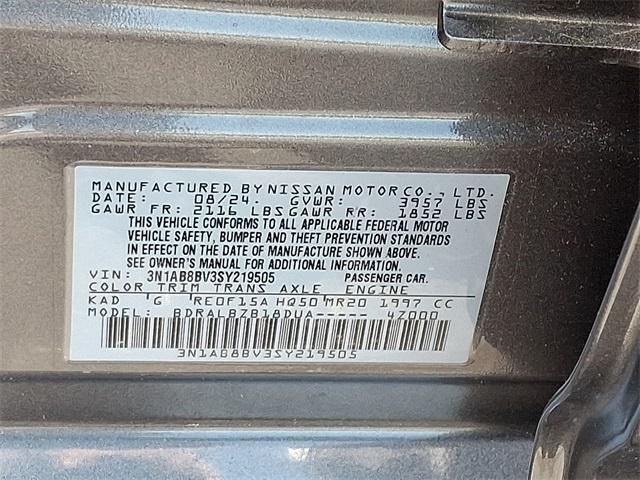 new 2025 Nissan Sentra car, priced at $23,255