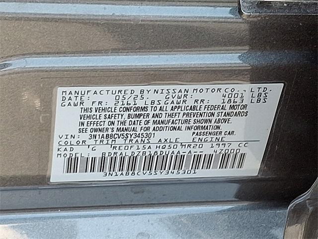 new 2025 Nissan Sentra car, priced at $24,915