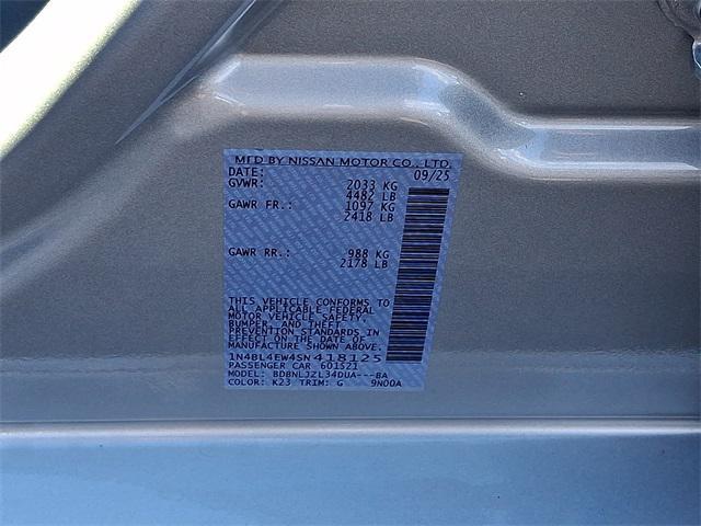 new 2025 Nissan Altima car, priced at $37,480