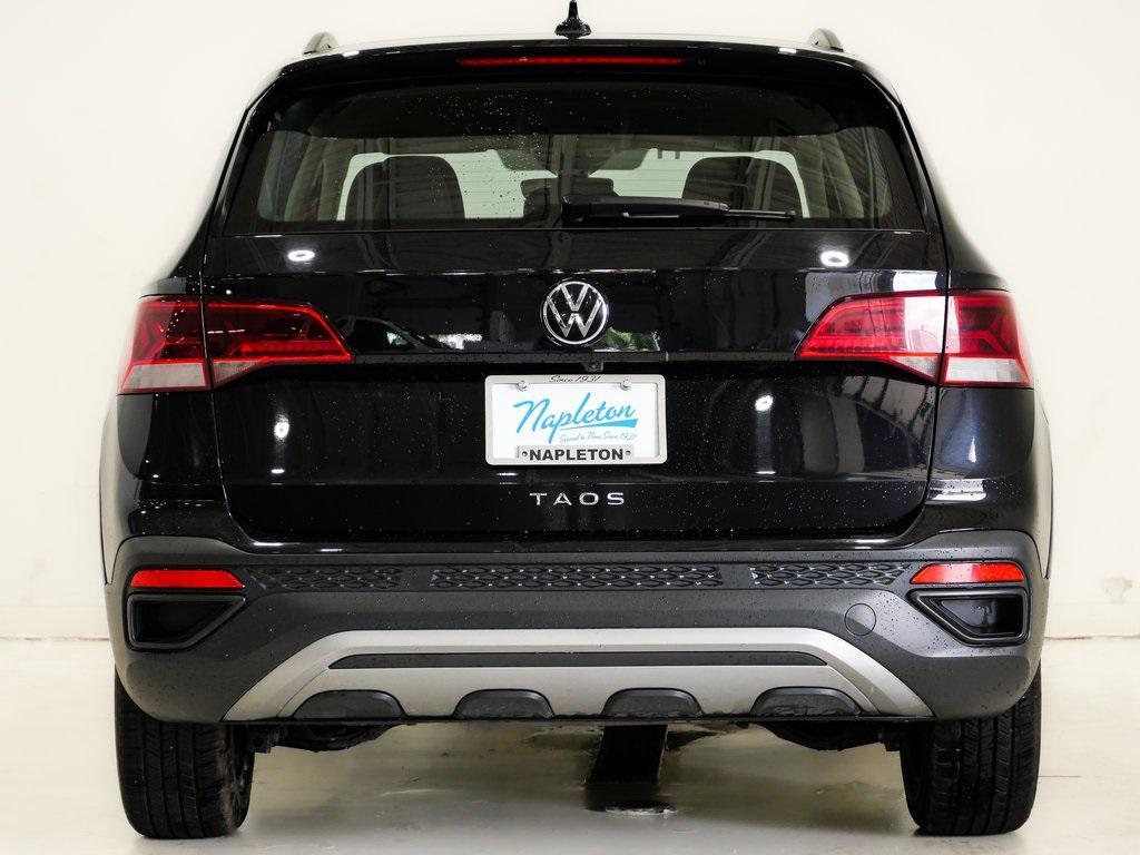 used 2024 Volkswagen Taos car, priced at $18,700