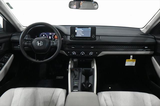 new 2025 Honda Accord car, priced at $30,705