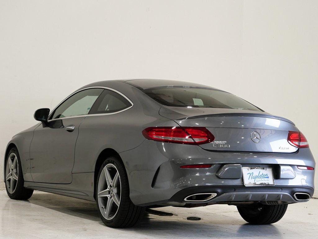 used 2018 Mercedes-Benz C-Class car, priced at $21,400