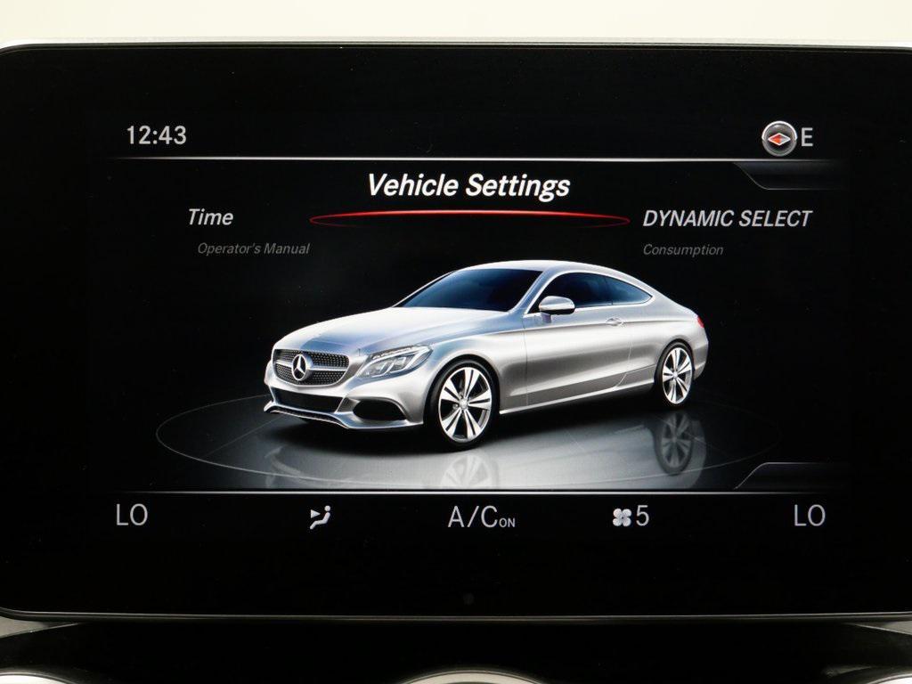 used 2018 Mercedes-Benz C-Class car, priced at $21,400