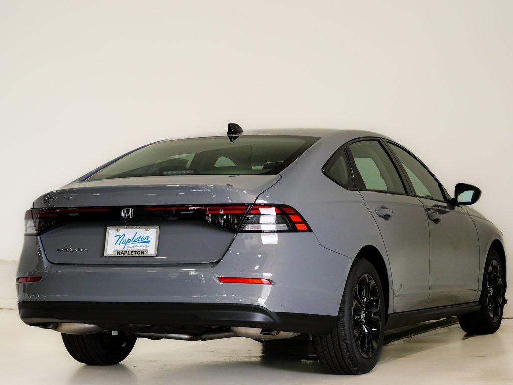 new 2025 Honda Accord car, priced at $30,750